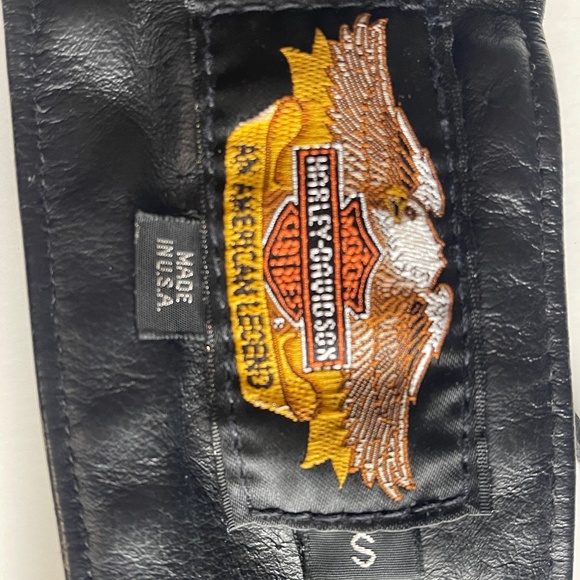 %100 Made in America pure leather genuine Harley Davidson riding chaps - Picture 1 of 5